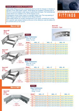 Cable Ladder Weight Chart.pdf Cable Ladder Specifications and Features | PDF | Galvanization ...