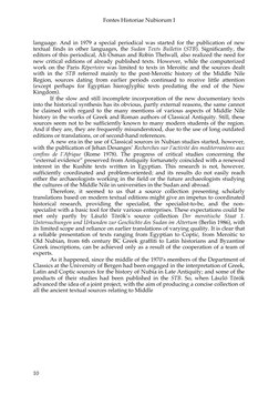 Fontes Historiae Nubiorum Volume I | PDF | Translations | Ancient