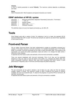 Manuel D'utilisation Et De Programmation HP Plotter 7225 - HP/GL - Occasion