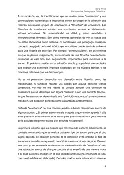ISFD N° 50 
Perspectiva Pedagógica Didáctica I 
 
4 
A mi modo de ver, la identificación que se realiza entre "enseñanza" y s