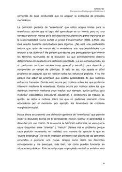 ISFD N° 50 
Perspectiva Pedagógica Didáctica I 
 
6 
corrientes de base conductista que no aceptan la existencia de procesos