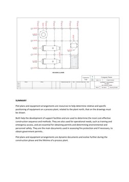 Process Plant Plot Plan Overview | PDF | Industries | Engineering