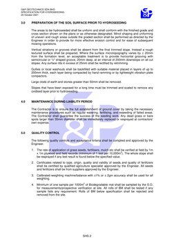 Hydroseeding Specification Guide | PDF | Mulch | Soil