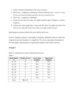 Understanding Frequency Polygons in Statistics | PDF | Histogram | Skewness