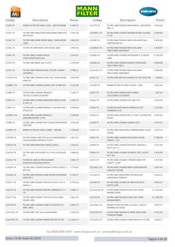 Código
Descripcion
Precio
Código
Descripcion
Precio
C1320-74
MANN FILTRO DE AIRE C1320 - MOTOS BMW
$ 428.72
C1337-74
FILTRO A