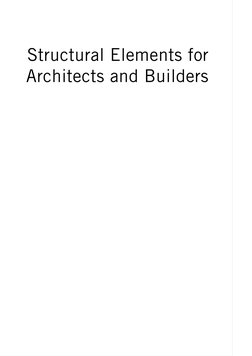 Structural Elements For Architects and Builders | PDF
