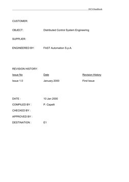 DCS Handbook: Configuration Guide | PDF | Central Processing Unit ...