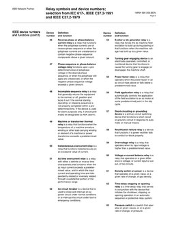 IEC Relay Symbols and Functions Guide | PDF | Relay | Switch