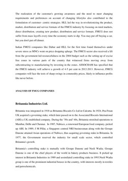 The realization of the customer's growing awareness and the need to meet changing 
requirements and preferences on account of