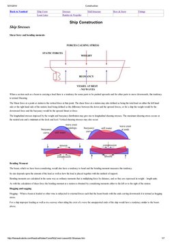 5/31/2014
Construction
http://thenauticalsite.com/NauticalNotes/Const/MyConst-Lesson02-Stresses (http://thenauticalsite.com/N