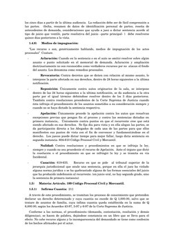 los cinco días a partir de la última audiencia.  La redacción debe ser de fácil comprensión a 
las   partes.     (fecha,   re