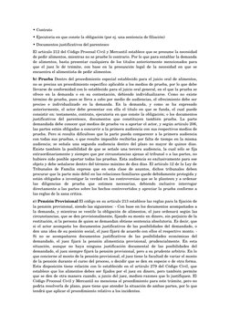 • Contrato 
• Ejecutoria en que conste la obligación (por ej. una sentencia de filiación) 
• Documentos justificativos del pa