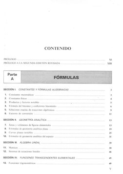 Formulas y Tablas de Matematica Aplicada Schaum | PDF | Enseñanza de ...