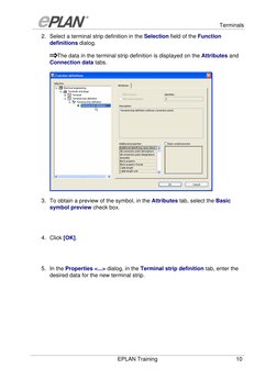 EPLAN Terminal and Strip Management Guide | PDF | Menu (Computing ...