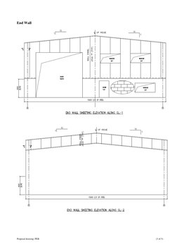 Peb Drawings.pdf PEB Structure Proposal Drawings | PDF
