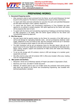 M&E Installation Methodology Guide | PDF | Pipe (Fluid Conveyance) | Cable