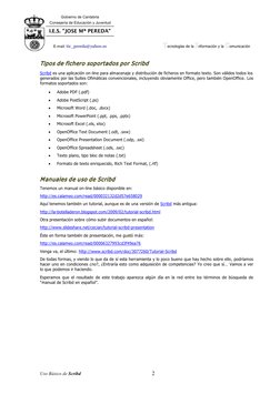 Gobierno de Cantabria 
 Consejería de Educación y Juventud 
 I.E.S. "JOSE Mª PEREDA" 
 
 
E-mail: tic_pereda@yahoo.es 
ecno
