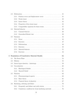 2.3
Deformation . . . . . . . . . . . . . . . . . . . . . . . . . . . . . . . . . . .
31
2.3.1
Position vector and displaceme