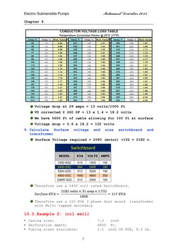 ESP Design Procedures and Examples | PDF | Casing (Borehole) | Pump