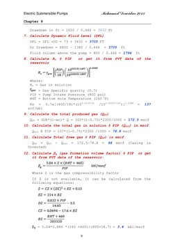 ESP Design Procedures and Examples | PDF | Casing (Borehole) | Pump