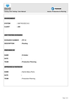 Testing: Unit Testin