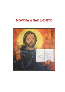  
 
 
 
 
NOVENA A SAN BENITO 
 
 
 

