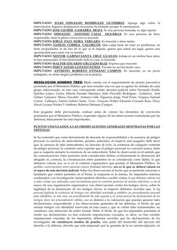 IMPUTADO: JULIO OSWALDO RODRÍGUEZ GUTIÉRREZ: Agrega algo sobre la 
intervención, llegaron desplazaron mi puerta, ha firmado p