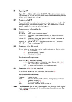 Standard English Modern Acol Bridge System | PDF | Playing Cards ...