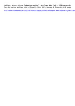 Half-hours with my girls; or, 'Talks about anything'. , Amy Susan Baker (lady.), 1879How to profit
from the savings and loan