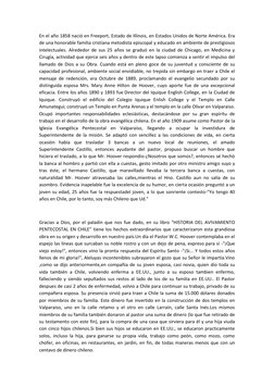 En el año 1858 nació en Freeport, Estado de Illinois, en Estados Unidos de Norte América. Era 
de una honorable familia crist