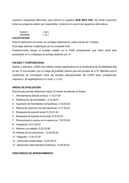 requieren respuestas diferentes, pero piense en aquellos  QUE MAS USA. No olvide responder
todas las preguntas deben ser resp