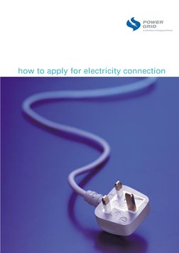 L
1
how to apply for electricity connection
