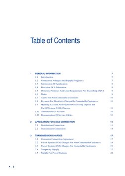 L
2
1
GENERAL INFORMATION
7
1.1
Introduction
7
1.2
Connection Voltages And Supply Frequency
7
1.3
Submission Of Application
8