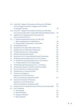L
5
22.1
Form CS/6 – Request For Installation Of Electricity kWh Meter
For New Supply Under Direct Supply From PowerGrid
(Con