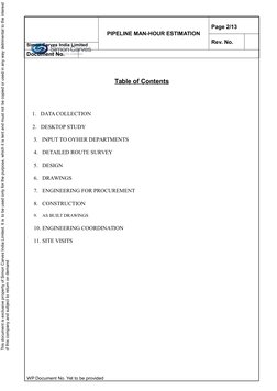 Man Hour Report.pdf Pipeline Man-Hour Estimation Guide | PDF | Man Hour | Labor