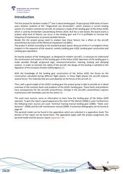 2 
 
Domein Techniek 
Aviation Studies 
Introduction 
 
The first project for Aviation studies 2nd year is about landing ge