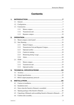 Instruction Manual
20220414A
3
Contents
1.
INTRODUCTION ................................................................7
1.1