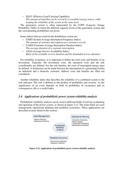 − ELCC (Effective Load Carrying Capability) 
The amount of load that can be served by a (variable) energy source, while 
ke
