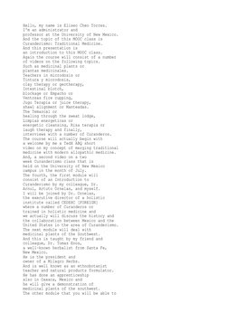 Hello, my name is Eliseo Cheo Torres.
I'm an administrator and
professor at the University of New Mexico.
And the topic of th