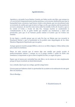 2
 
 
 
 
Agradecimientos… 
 
 
 
Agradezco a mi padre Lucas Jiménez Aranda, por haber escrito este libro, que aunq