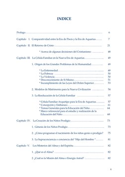 4
 
 
 
INDICE 
 
 
 
 
Prologo………………………………………………………………………………… 
  6 
 
Capítulo    I.   Comparatividad entre la Era