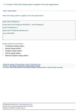 •
•
•
•
•
(6) Powered by QuizOver.com - http://www.quizover.com 
QuizOver.com is an easy and powerful online quiz creator. 
C