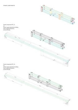 Frame component FR_1b
x2
25mm square aluminium tubing
2mm material thickness
6.5mm Ø holes
436.50
12.50
47.50
411.50    
1500