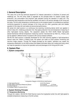 I. General Description 
The rotary kiln is the key technical equipment for material calcinations in industries of cemen