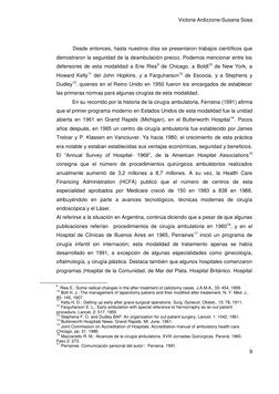 Victoria Ardizzone-Susana Sosa 
9 
 
 
Desde entonces, hasta nuestros días se presentaron trabajos científicos que 
demostrar