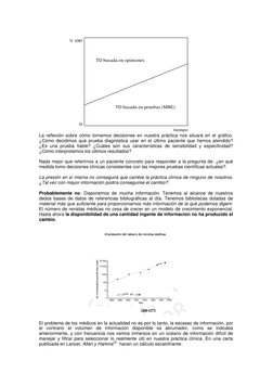 La reflexión sobre cómo tomamos decisiones en nuestra práctica nos situará en el gráfic