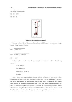 Ackerman Angle Calculations | PDF | Steering | Triangle