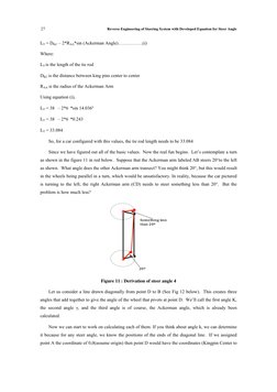 Ackerman Angle Calculations | PDF | Steering | Triangle