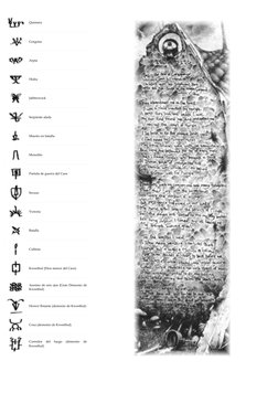 Quimera 
 
Gorgona 
 
Arpía 
 
Hidra 
 
Jabberwock 
 
Serpiente alada 
 
Muerto en batalla 
 
Monolito 
 
Partida de guerra