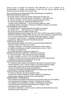 Aunque  ayuda  a  recordar  las  opciones  más  habituales  no  es  un  sustituto  de  la 
documentación  en  detalle  que  a